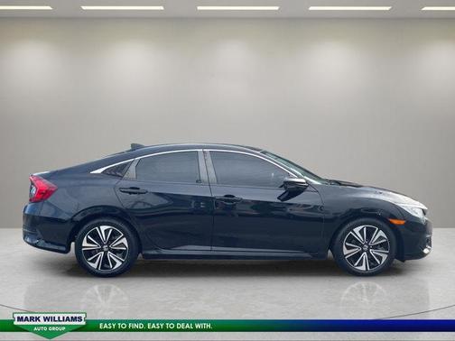 Black 2018 Honda Civic EX-T