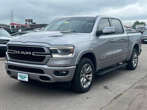 Billet Silver Metallic Clearcoat 2019 RAM 1500 Laramie
