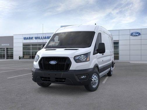Oxford White 2026 Ford Transit-350 148 WB Medium Roof Cargo