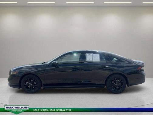 Black 2025 Honda Accord SE