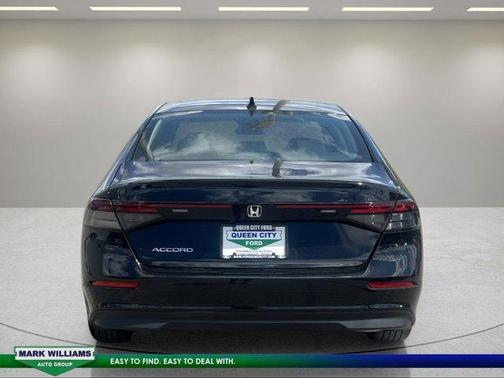 Black 2025 Honda Accord SE