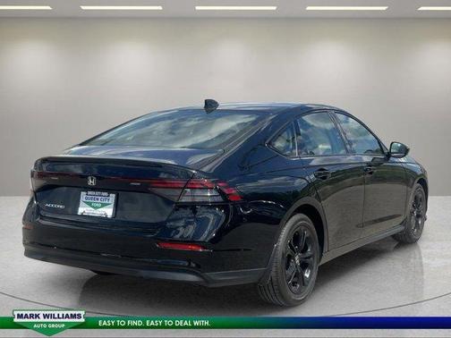 Black 2025 Honda Accord SE