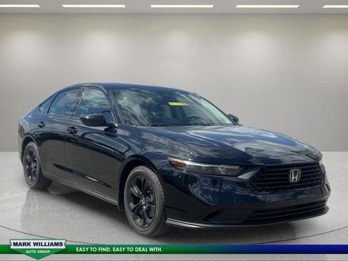 Black 2025 Honda Accord SE