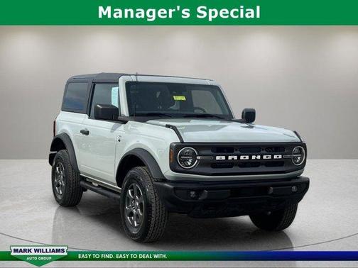 Blue 2022 Ford Bronco
