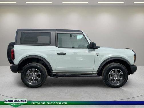 Blue 2022 Ford Bronco