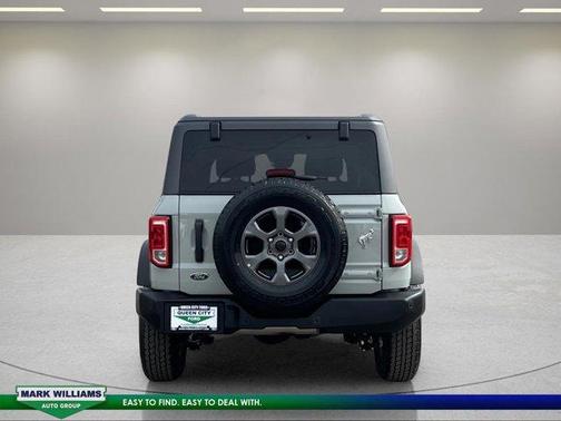 Blue 2022 Ford Bronco