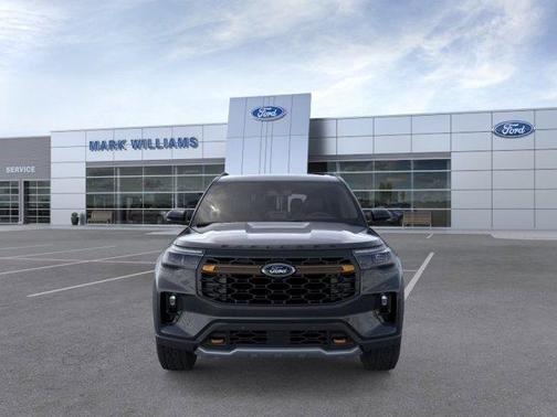 Agate Black Metallic 2026 Ford Explorer Tremor