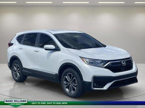 White 2022 Honda CR-V EX-L