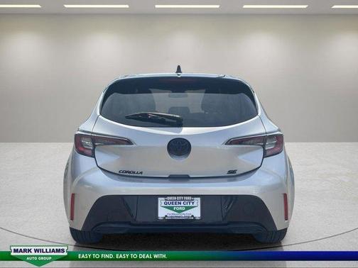 Silver 2022 Toyota Corolla Hatchback Nightshade