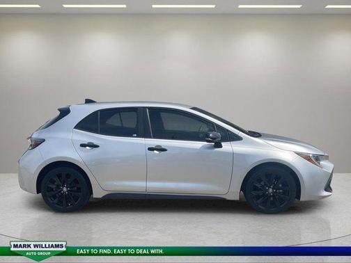 Silver 2022 Toyota Corolla Hatchback Nightshade