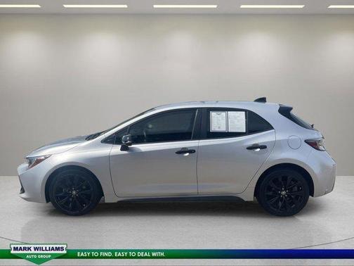 Silver 2022 Toyota Corolla Hatchback Nightshade