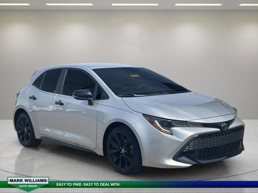 Silver 2022 Toyota Corolla Hatchback Nightshade