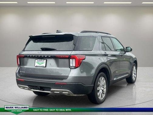 Gray 2025 Ford Explorer Active