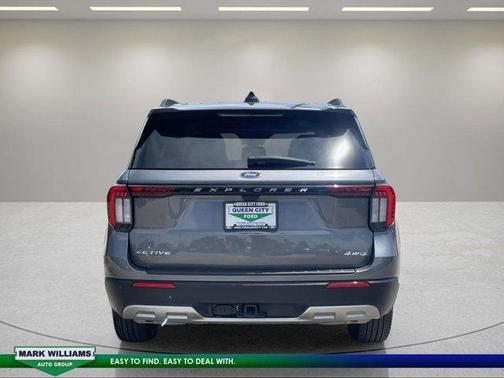 Gray 2025 Ford Explorer Active