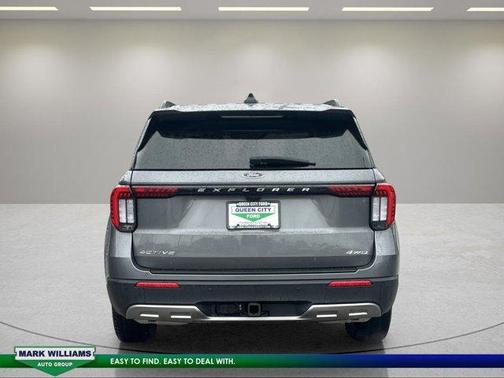 Gray 2025 Ford Explorer Active