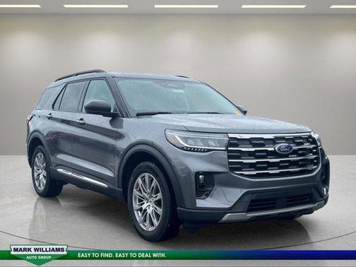 Gray 2025 Ford Explorer Active
