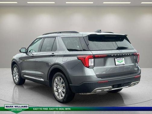 Gray 2025 Ford Explorer Active