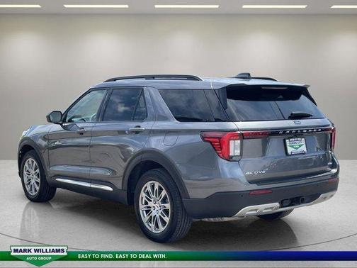 Gray 2025 Ford Explorer Active