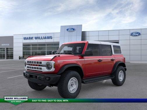 Ruby Red Metallic Tinted Clearcoat 2026 Ford Bronco Heritage Edition