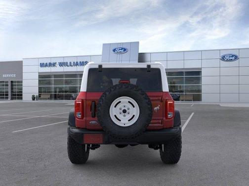 Ruby Red Metallic Tinted Clearcoat 2026 Ford Bronco Heritage Edition