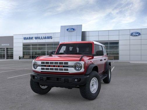 Ruby Red Metallic Tinted Clearcoat 2026 Ford Bronco Heritage Edition