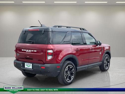 Red 2025 Ford Bronco Sport Outer Banks