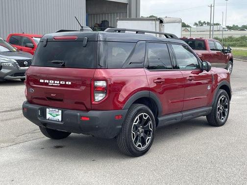 Red 2025 Ford Bronco Sport Outer Banks