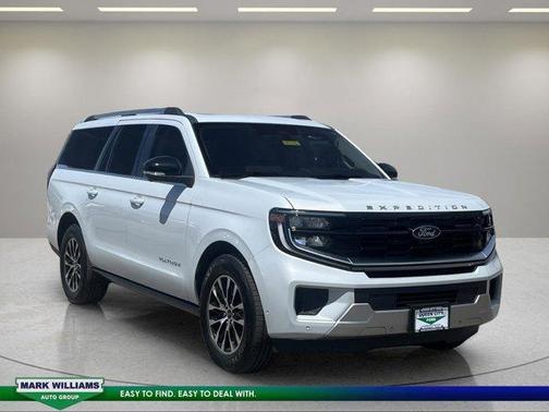 White 2025 Ford Expedition Max Platinum