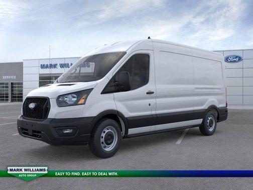 Oxford White 2026 Ford Transit-250 148 WB Medium Roof Cargo