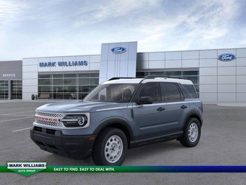 Azure Gray Metallic 2025 Ford Bronco Sport Heritage