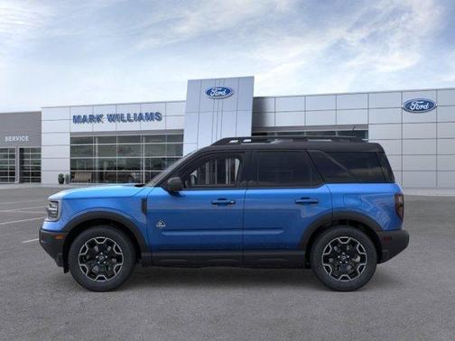 Velocity Blue Metallic 2025 Ford Bronco Sport Outer Banks