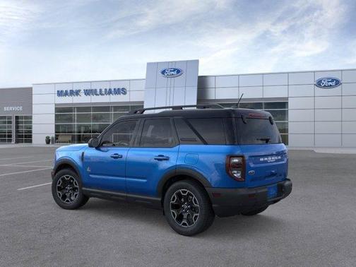 Velocity Blue Metallic 2025 Ford Bronco Sport Outer Banks