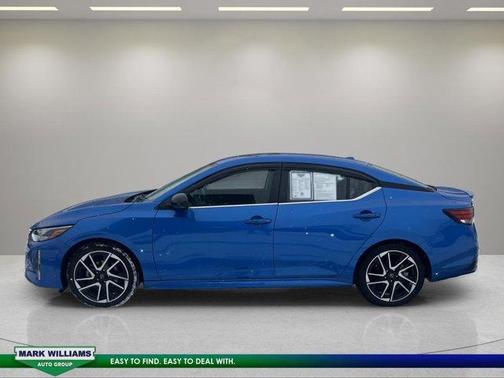 Electric Blue Metallic 2024 Nissan Sentra SR