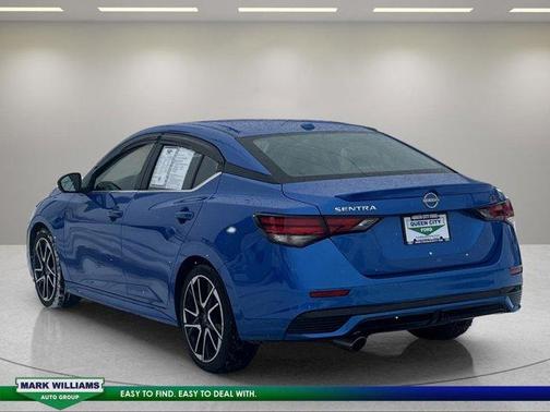 Electric Blue Metallic 2024 Nissan Sentra SR