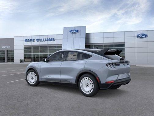 Glacier Gray Metallic 2025 Ford Mustang Mach-E GT