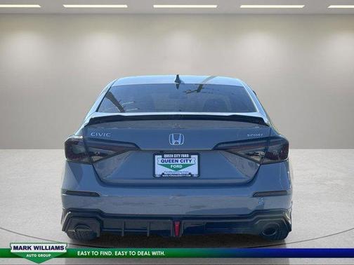Gray 2022 Honda Civic Sport