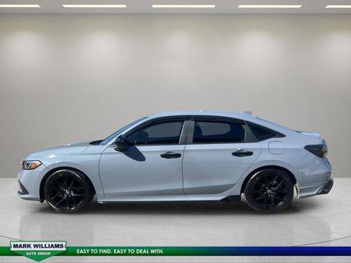Gray 2022 Honda Civic Sport