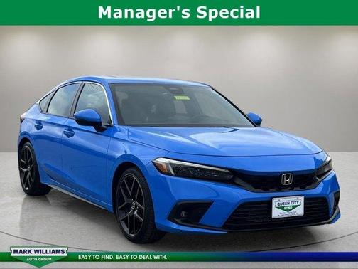 Blue 2024 Honda Civic Sport Touring