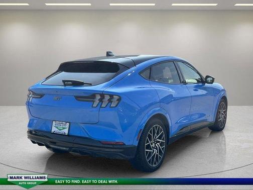 Blue 2021 Ford Mustang Mach-E GT