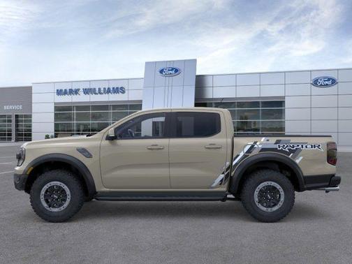 Beige 2025 Ford Ranger Raptor