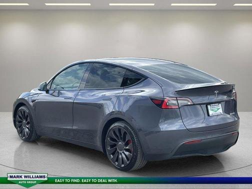 Gray 2020 Tesla Model Y Performance