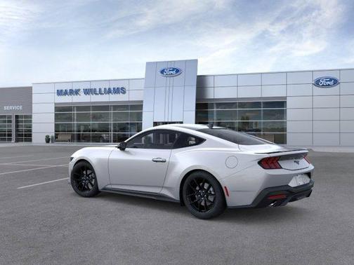 Iconic Silver Metallic 2026 Ford Mustang EcoBoost