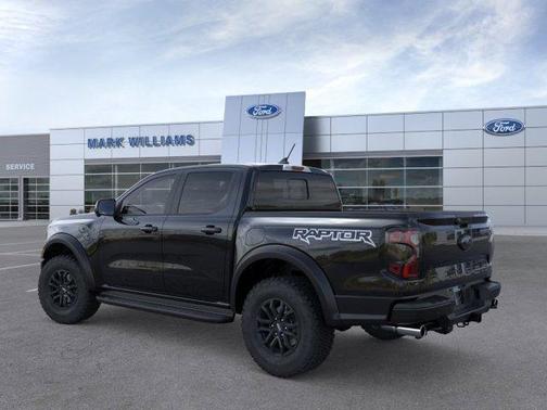 Shadow Black 2026 Ford Ranger Raptor