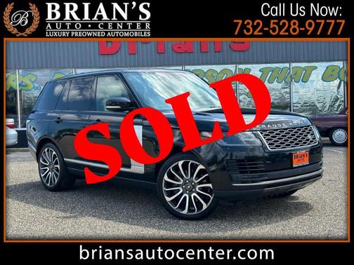 2019 Land Rover Range Rover 5.0L V8 Supercharged