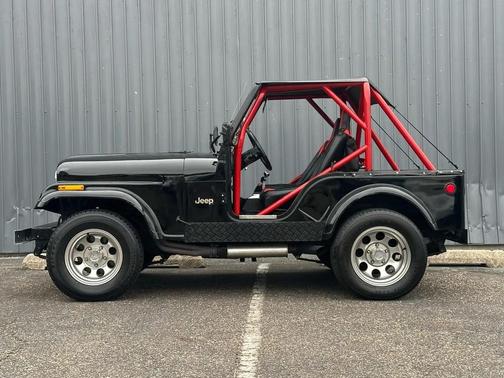 Black 1974 Jeep CJ-5 Base