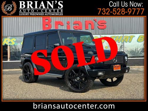 2002 Mercedes-Benz G-Class 4dr 4WD 5.0L