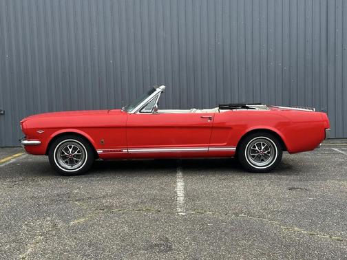 Poppy Red 1965 Ford Mustang Base