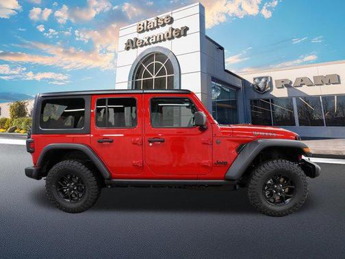 Firecracker Red Clearcoat 2026 Jeep Wrangler Willys