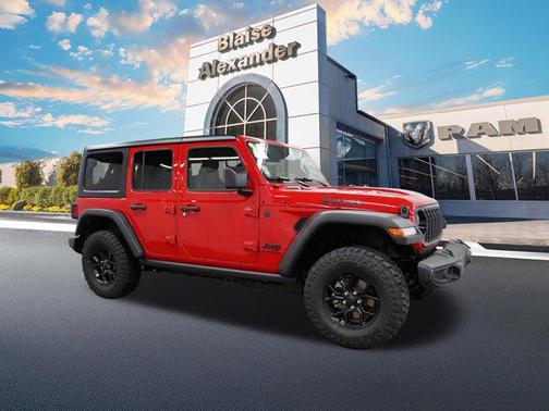 Firecracker Red Clearcoat 2026 Jeep Wrangler Willys