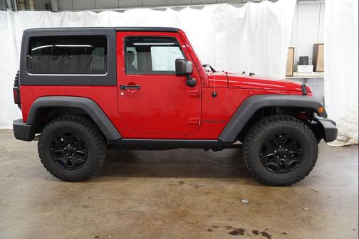 Firecracker Red Clearcoat 2016 Jeep Wrangler Willys Wheeler